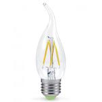10267 Лампа светодиодная прозрачныйая свеча 7 Вт/E27 2700 линза Ecola C7QW70ELC 6925587261993 - продажа