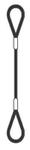 Универсальный строп канатный СКП-1 грузоподъемность  5 тн. длина 3м (заплет) - продажа