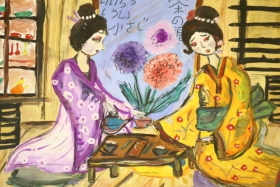 Выставка детского рисунка Фантазии о чае