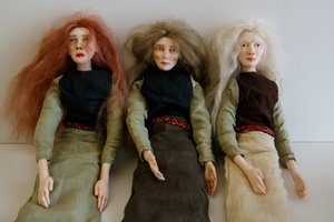 Выставка авторской куклы История одной деревни