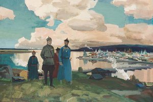 Выставка Век и вечность. Изобразительное искусство России и Монголии