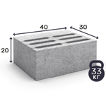 Пескоблок Super Block M100 размер 40 х 30 х 20 см - производство (изготовление), продажа, доставка