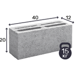 Пескоблок Super Block M100 размер 40 х 20 х 12 см - производство (изготовление), продажа, доставка