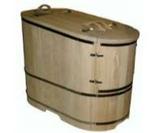 Кедровая бочка овальная полулежачая Люкс профессиональная (высота 115 см, диаметр 78140 см, толщина стенки4 см) - продажа