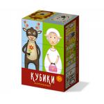 Кубики 6шт Потешные (пластик) 00858 (Стеллар) - продажа опт