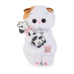 Мягкая игрушка BudiBasa Кот Басик BABY с жирафом (20см) (в подарочной коробке) BB-017 (ООО МПП) - продажа опт