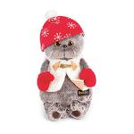 Мягкая игрушка BudiBasa Кот Басик в варежках (25см) (в подарочной коробке) Ks25-028 (ООО МПП) - продажа опт