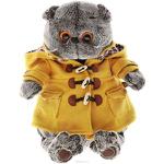 Мягкая игрушка BudiBasa Кот Басик в дафлкоте (25см) (в подарочной коробке) Ks25-025 (ООО МПП) - продажа опт