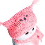 Мягкая игрушка BudiBasa Кошечка Ли-Ли Бэби в шапке-сова и шарфе (20см) (в подарочной коробке) LB-022 (ООО МПП) - продажа опт