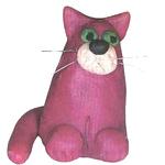 Лепим из пластилина. Котик, Арт.21399 (Фламинго), Обл - продажа опт