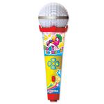 Микрофон Караоке с мультяшками (звуковой модуль) (голубой) (Белфакс,Азбукварик), К - продажа опт