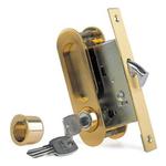A-K01/02-V2AB (бронза) Замок для раздвижных дверей с фиксатором ARCHIE (24) - продажа розница