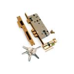 L01-45-70 TR AB/ACF (бронза/кофе) (ключ-вертушка) Замок врезной ARCHIE (10) - продажа розница