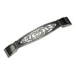 1300 ANTIQUE SILVER Ручка-скоба 128 MM (античное серебро) EDSON (25) - продажа розница