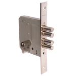 132/3-61A AB (ст.бронза) Замок врезной с ручкой АЛЛЮР (12) - продажа розница