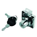 Замок мебельный L010 19/22 CHROME EDSON (24/240) - продажа розница