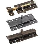 ЗД-110-Уд (бронзовый металлик/цинк) Задвижка дверная НОЭЗ (15) - продажа розница