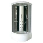 Душевая кабина высокий поддон X-111 1,501,502,25 (черное стекло) (SRGF-111) - продажа розница