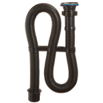 Гофросифон черный 1 1/2 40 (АС-3012 ОРИО) (28) - продажа розница