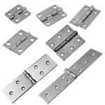 Дверная петля H-22 105 мм. (белый) (30) - продажа розница