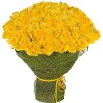 Цветы искусственные: Букет РОЗЫ с золотой паутинкой и золотым напылением (12вет) 42см - продажа