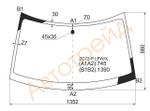 Стекло лобовое в клей Suzuki Swift 5D Hatchback YP7 2011- ZC72-P LFW/X, 8037AGN1P, 8037A, 84510-71L01, переднее - продажа