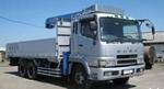 Специализированная техника (спецтехника): Кран-борт Mitsubishi Fuso грузоподъемность борта 15 тонн длина кузова 7-9 м. - аренда, (прокат), услуги