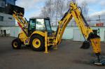 Специализированная техника (спецтехника): Экскаватор-погрузчик New Holland гидромолот фронтальный ковш 1-1,3 куб.м.,.траншейный ковш 0,25-0,33 куб.м. - аренда, (прокат), услуги