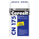 Универсальная самовыравнивающаяся смесь (от 3 до 60 мм) Ceresit CN 175 (стяжка и финишный ровнитель) - продажа опт, розница